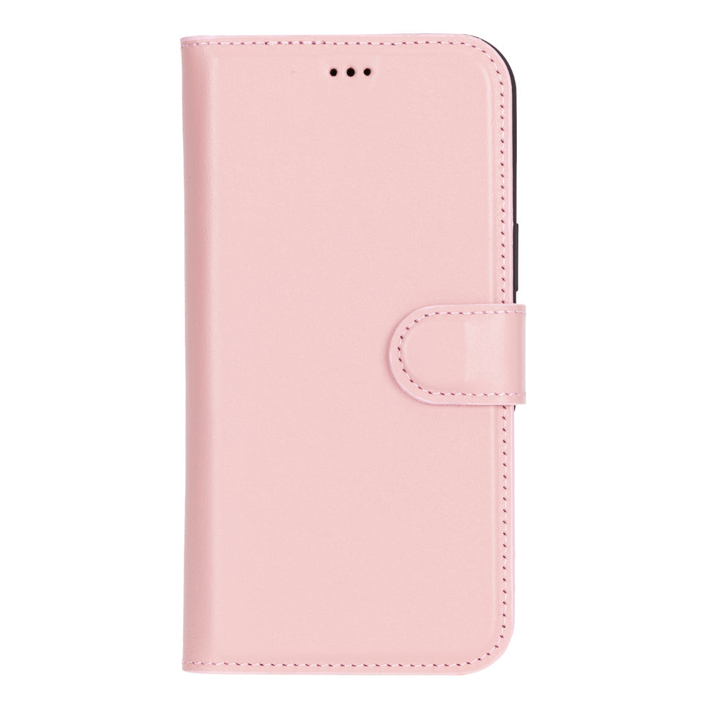 Magic iPhone 16 Genuine Leather Detachable Wallet Case