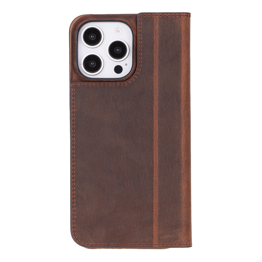 Sonat Genuine Leather iPhone 16 Pro Max Folio Case