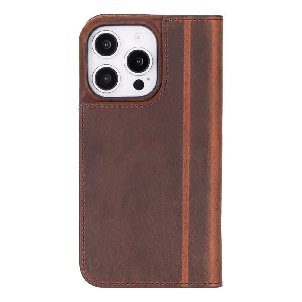 Sonat Genuine Leather iPhone 16 Pro Folio Case