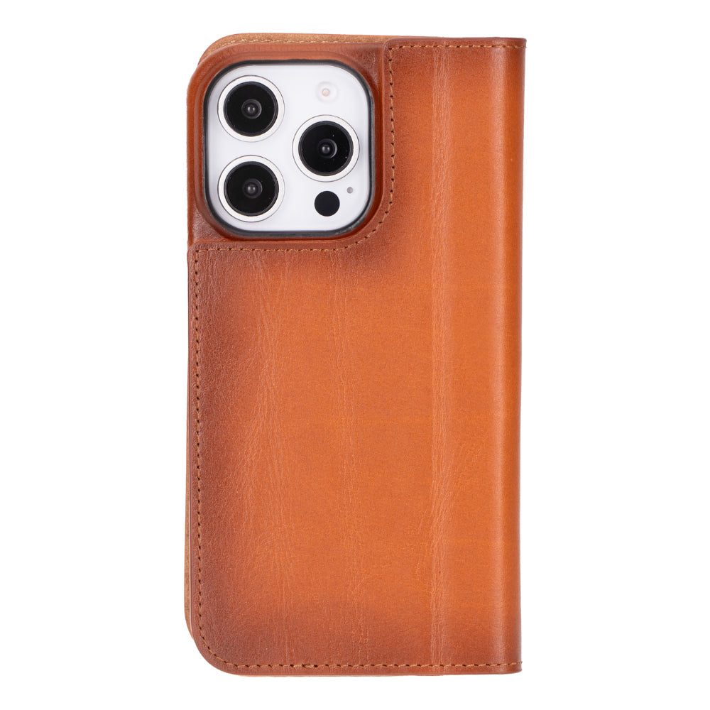 Sonat Genuine Leather iPhone 16 Pro Folio Case