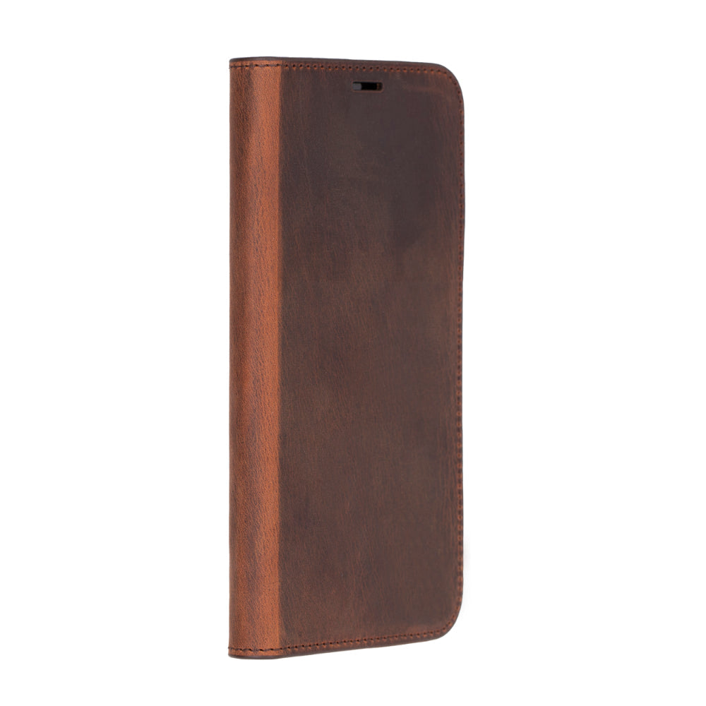 Sonat Genuine Leather iPhone 16 Pro Folio Case