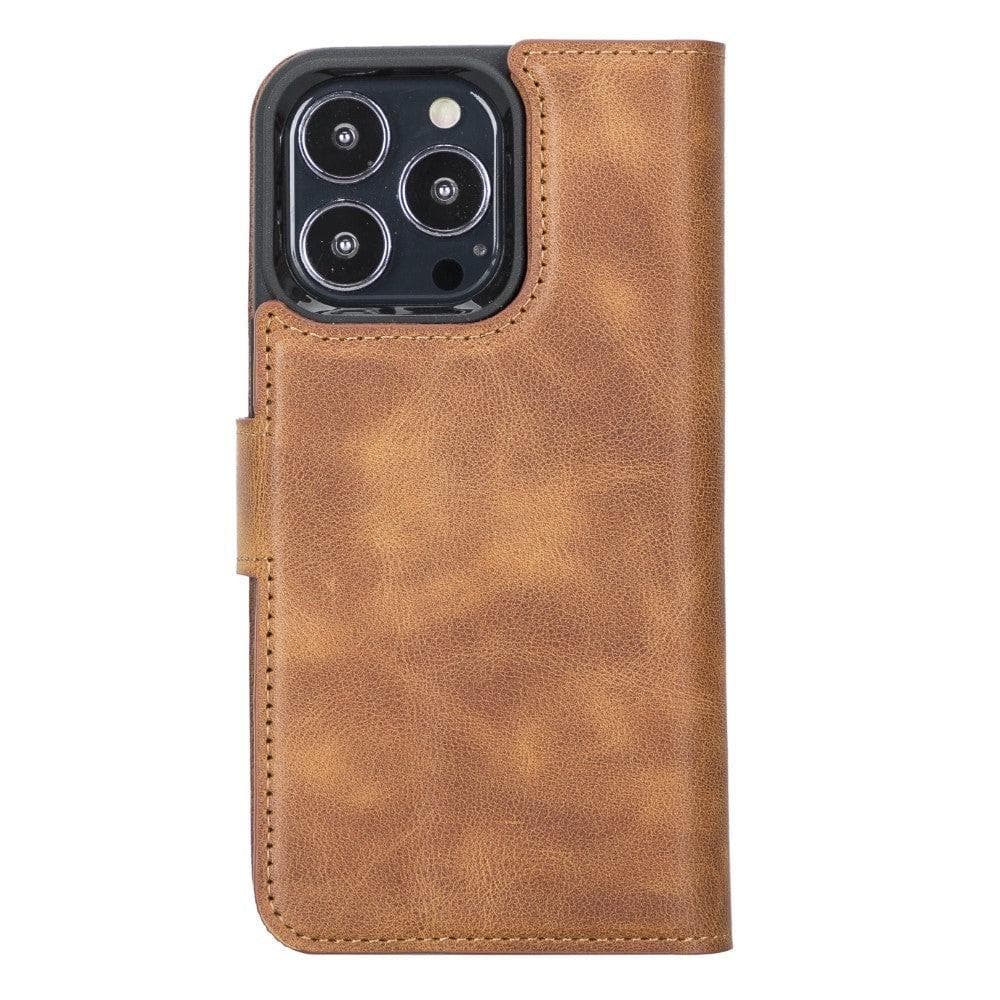 Magic iPhone 13 Series Detachable Leather Wallet Cases - MW