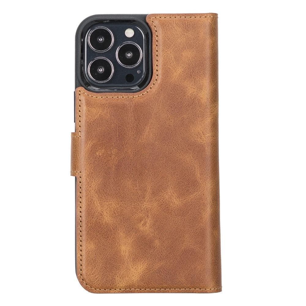 Magic iPhone 13 Series Detachable Leather Wallet Cases - MW