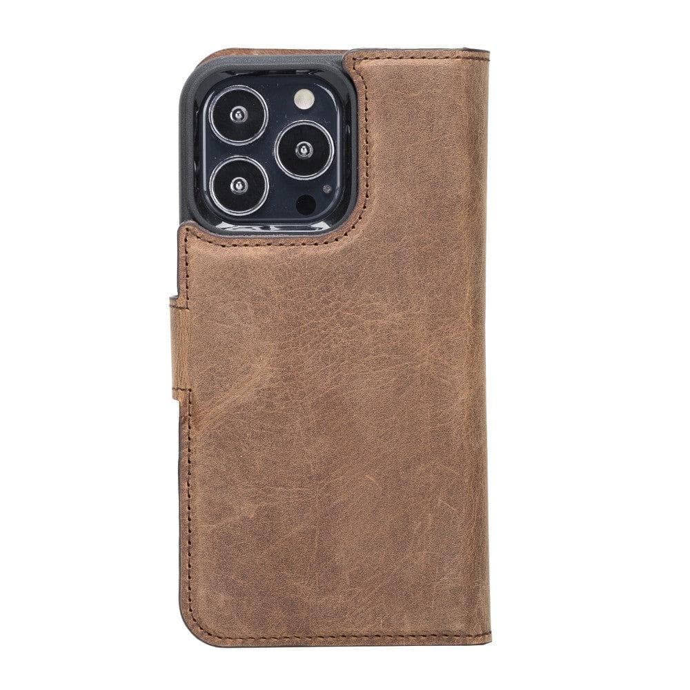 Magic iPhone 13 Series Detachable Leather Wallet Cases - MW