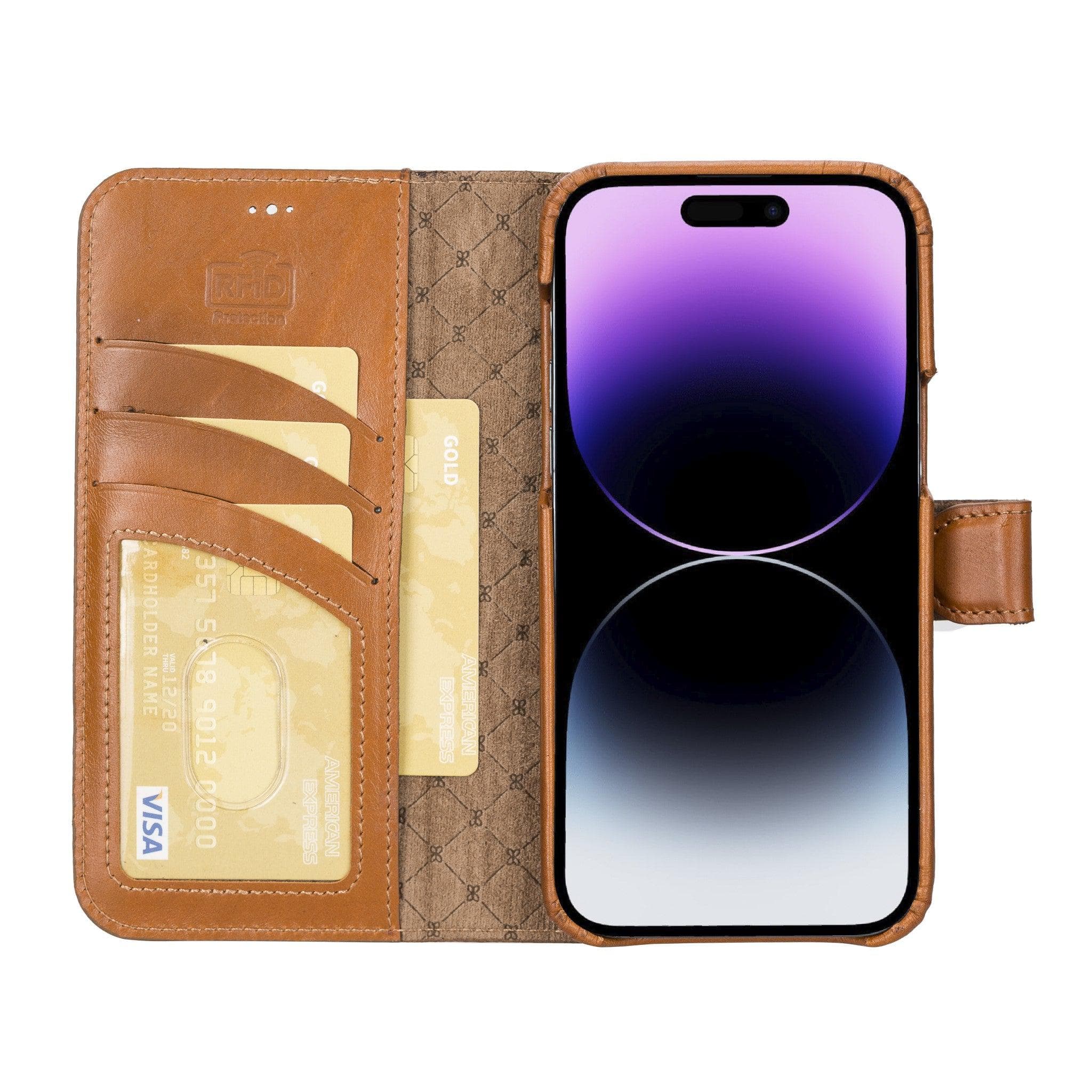 F360 Magic Leather iPhone 14 Pro Max Detachable Wallet Case