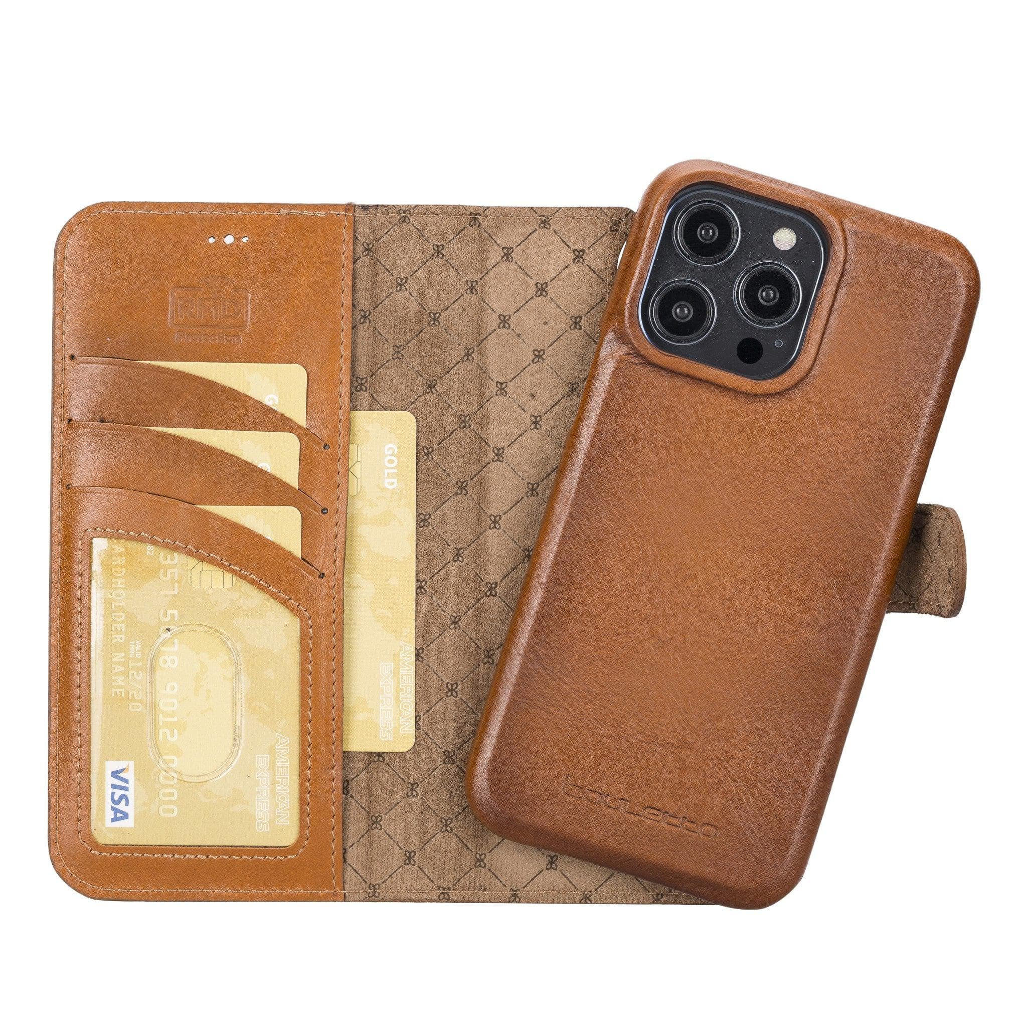 F360 Magic Leather iPhone 14 Pro Max Detachable Wallet Case