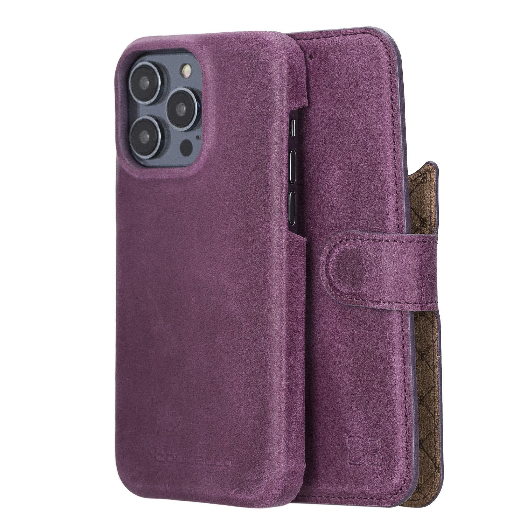 F360 Magic Leather iPhone 14 Pro Max Detachable Wallet Case