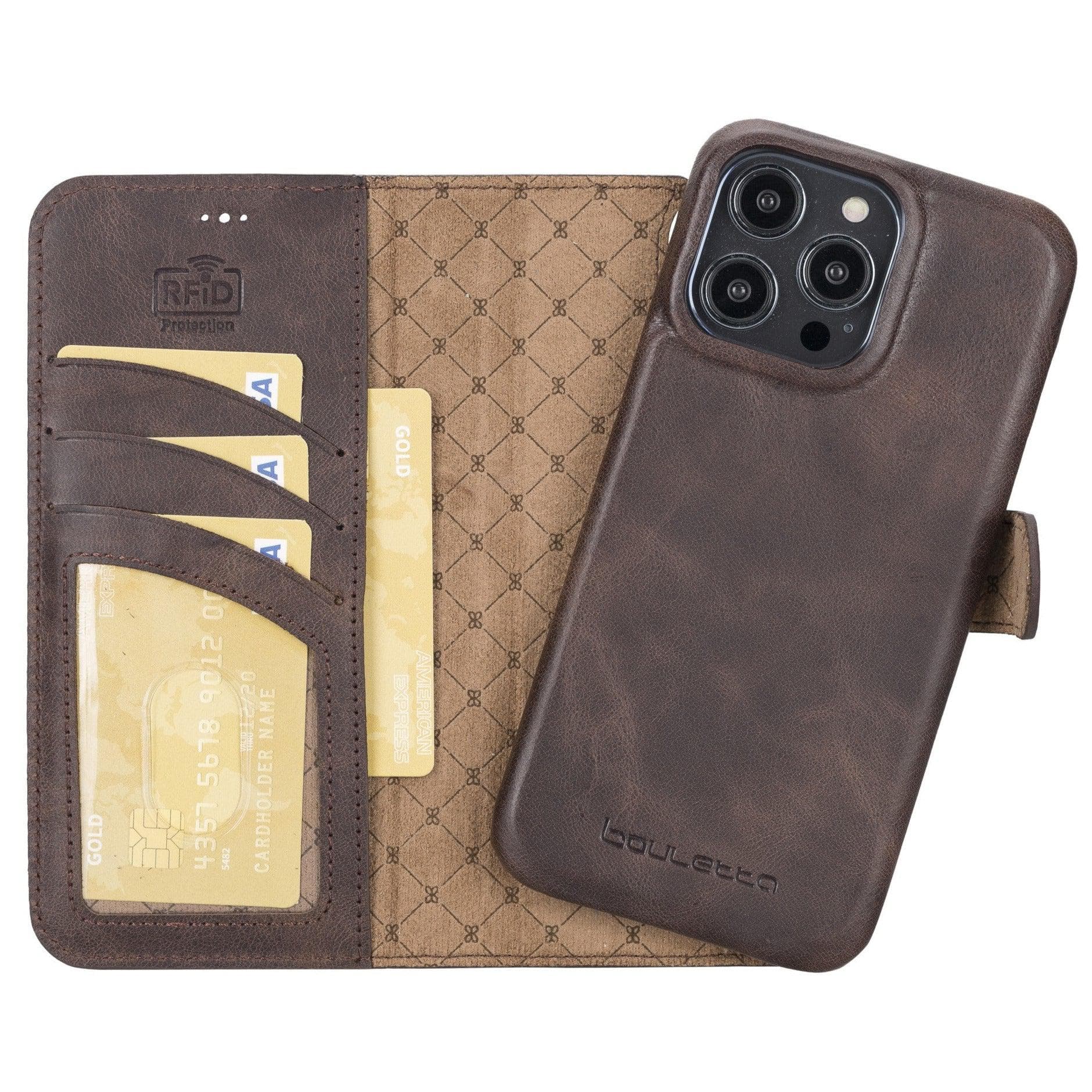 F360 Magic Leather iPhone 14 Pro Max Detachable Wallet Case