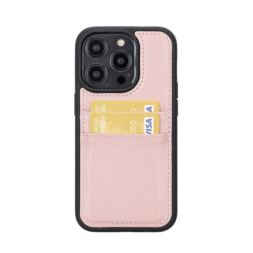 Flex Cover Leather iPhone 14 Pro Max Case with Card Holder