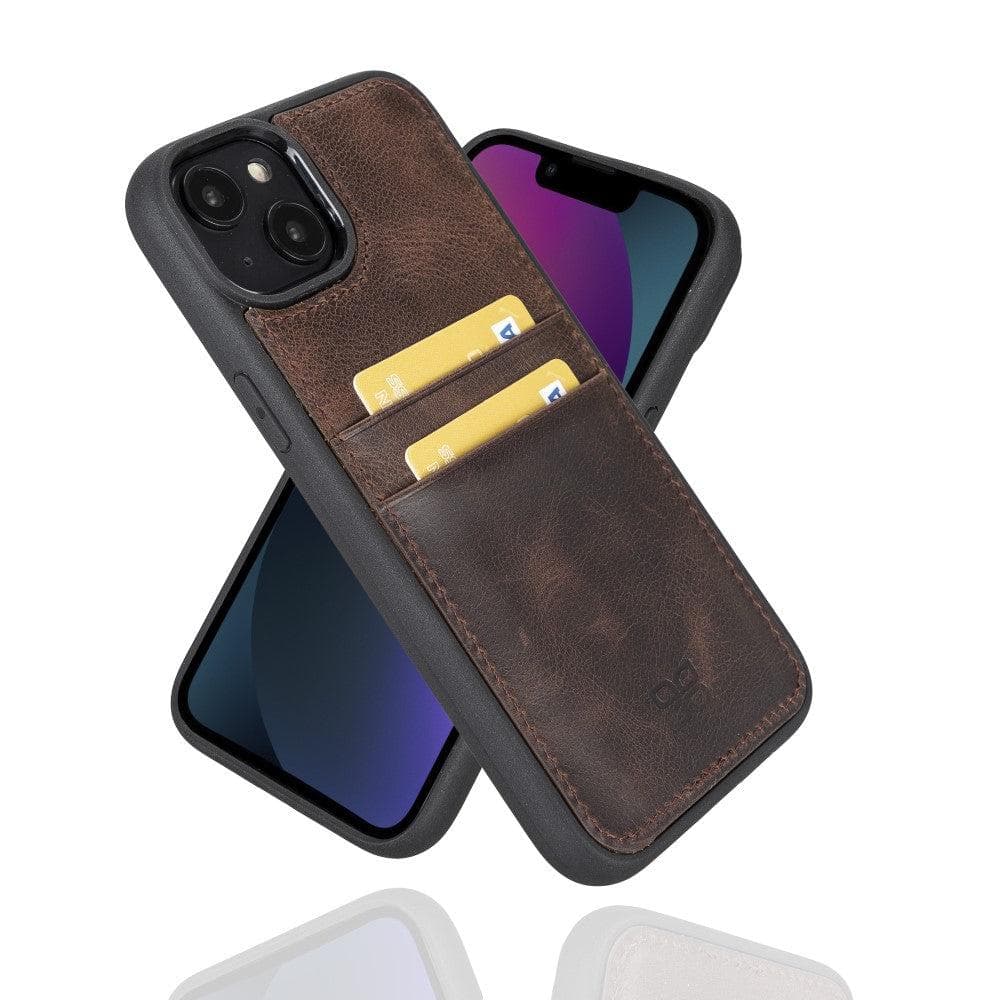 Flex Cover Leather iPhone 14 Pro Max Case with Card Holder