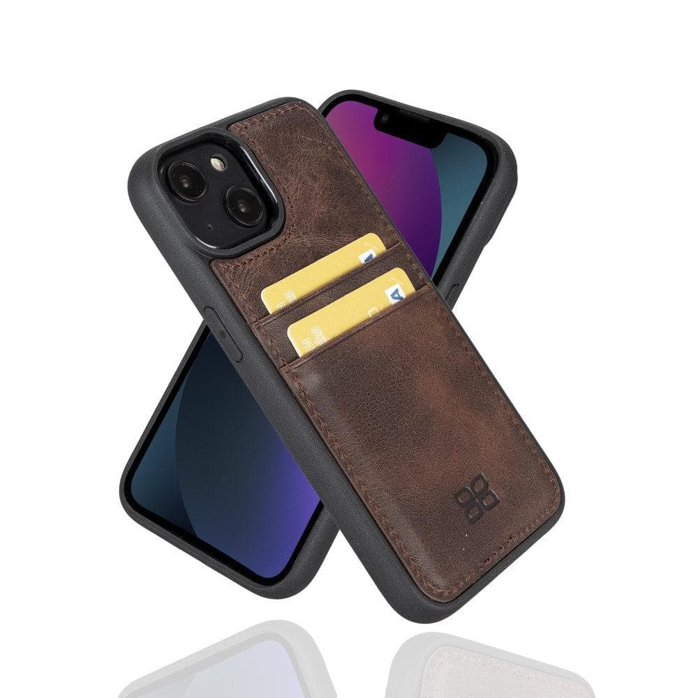 Flex Cover Leather iPhone 14 Pro Max Case with Card Holder