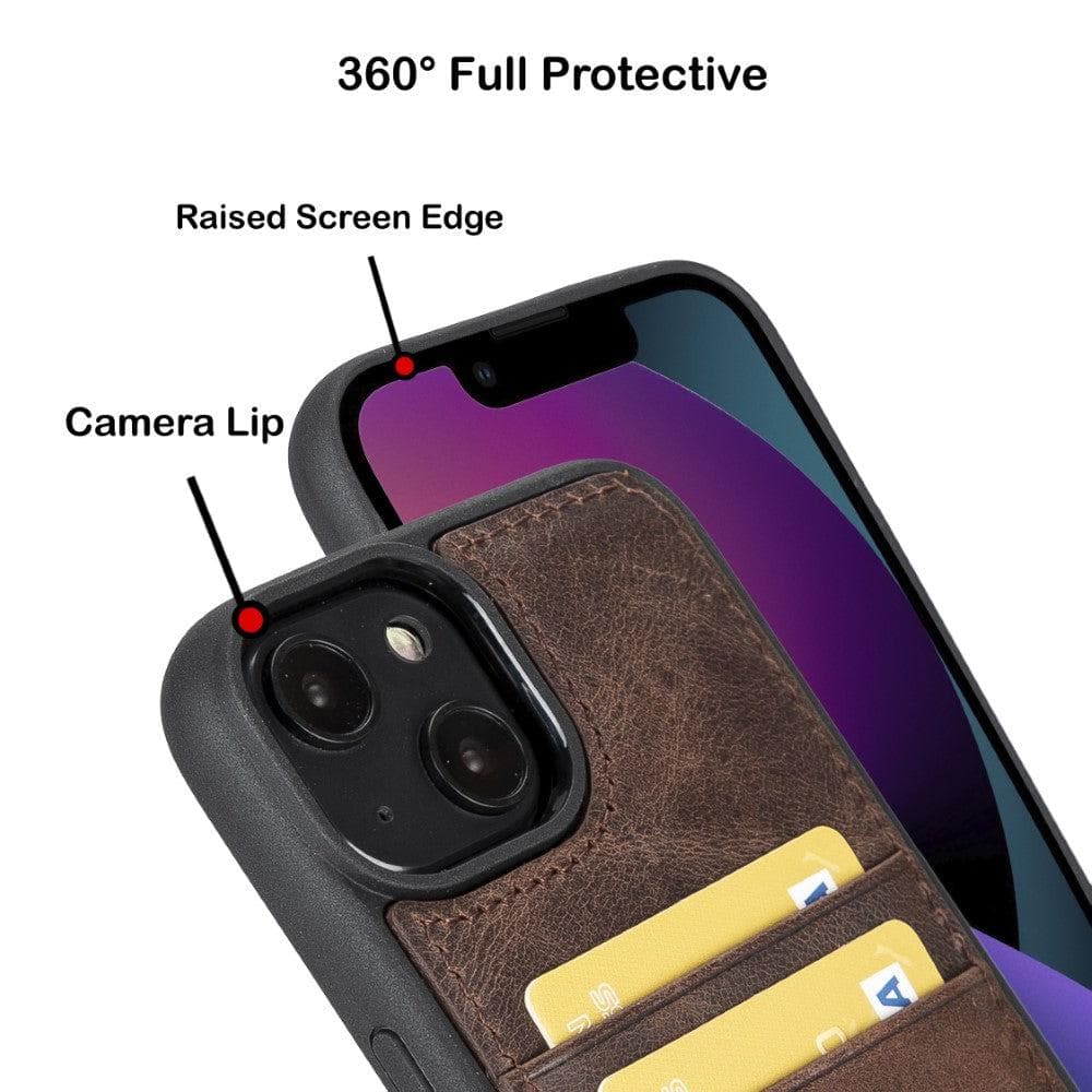 Flex Cover Leather iPhone 14 Pro Max Case with Card Holder