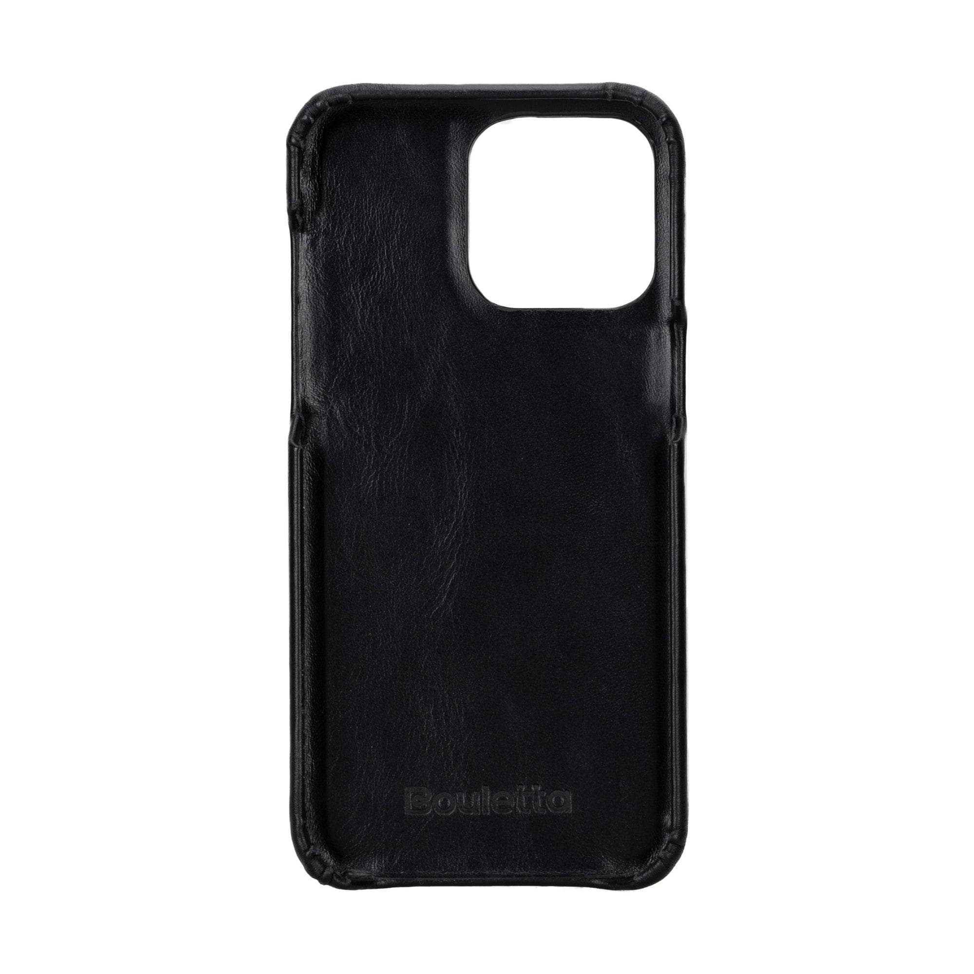 F360 iPhone 15 Series Full Genuine Leather Back Cover