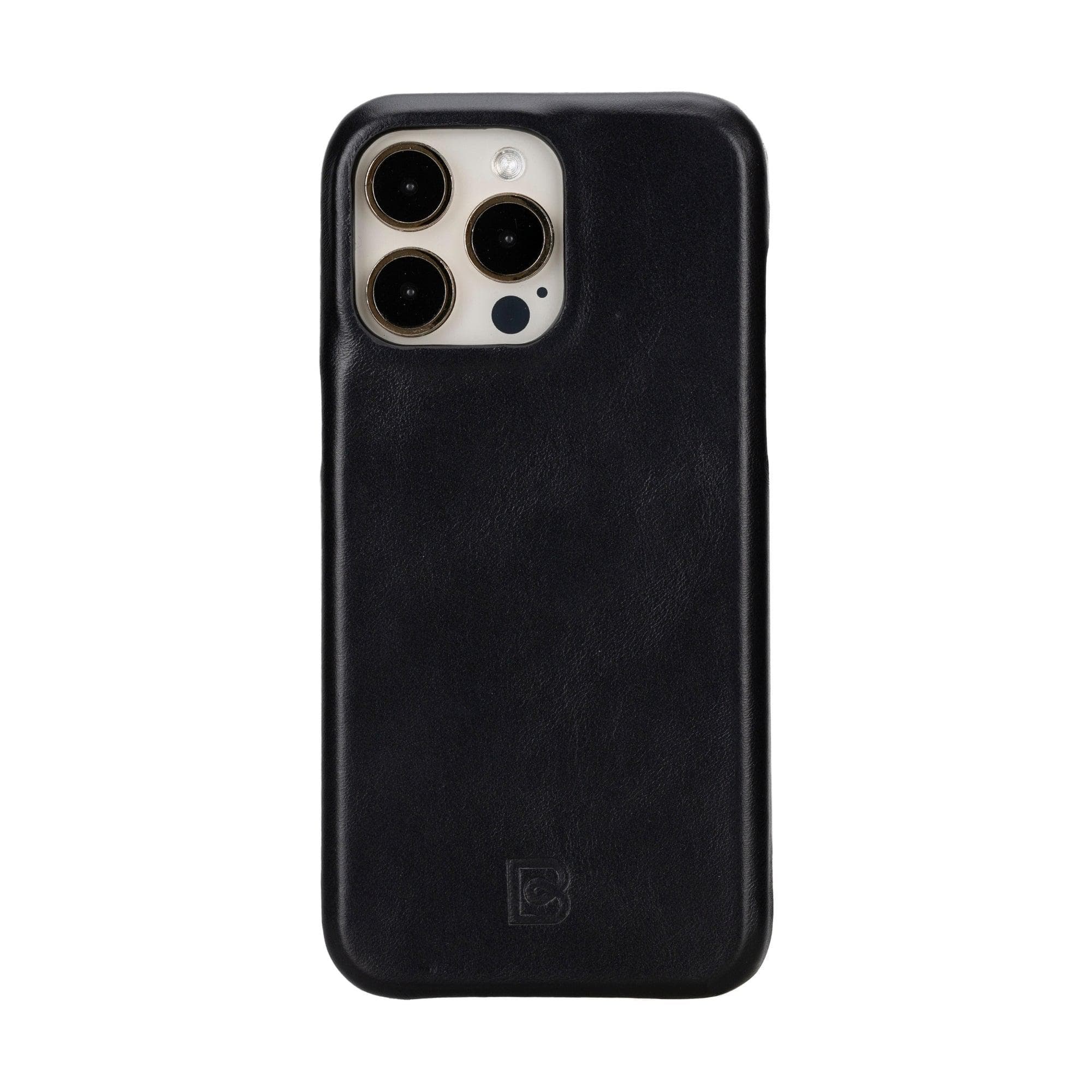 F360 iPhone 15 Series Full Genuine Leather Back Cover