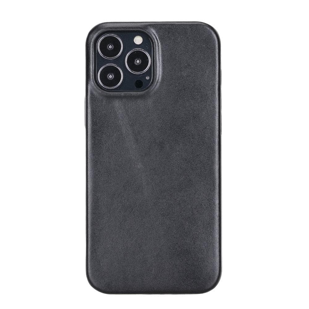 Rock Cover iPhone 14 Series Genuine Leather Case