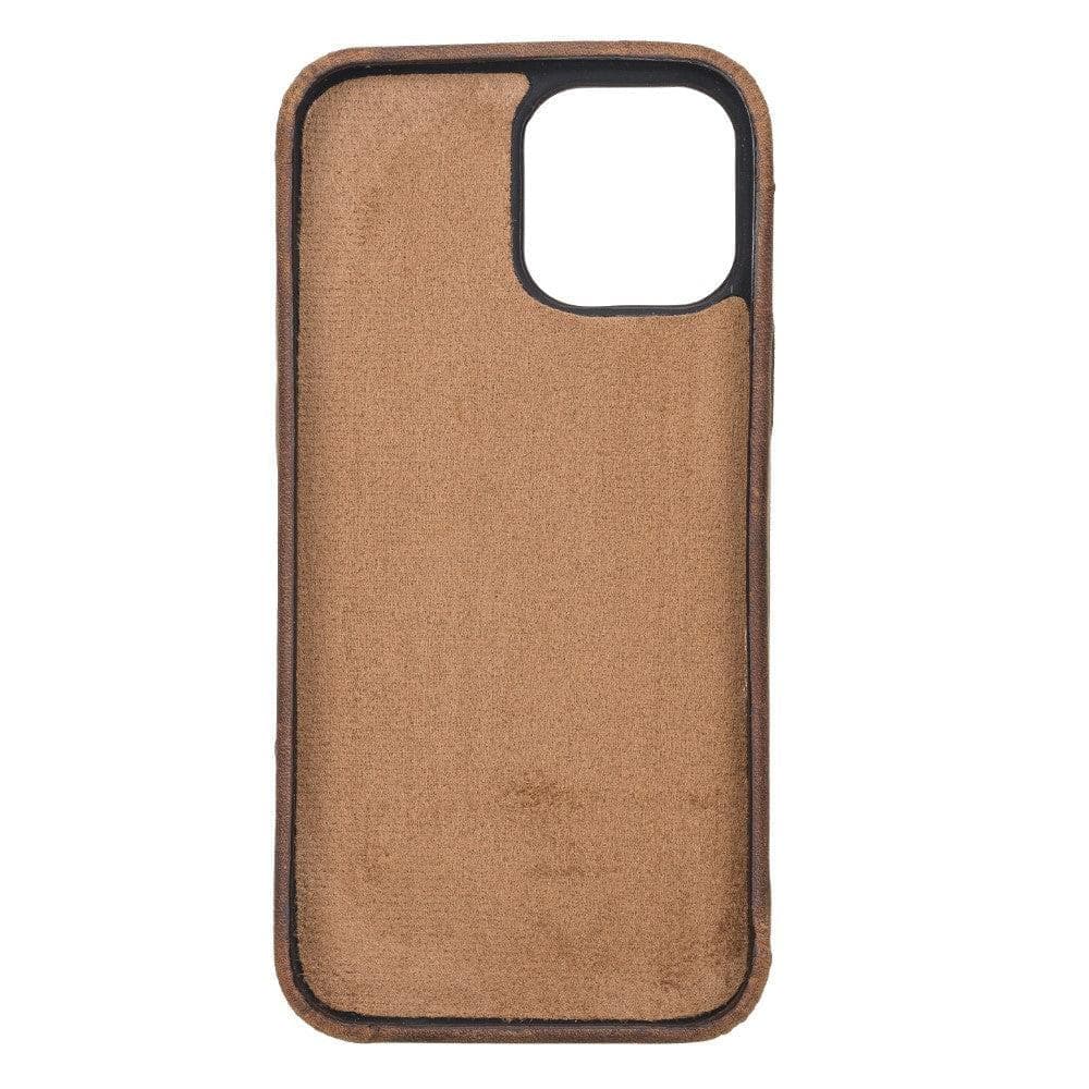 Rock Cover iPhone 14 Series Genuine Leather Case