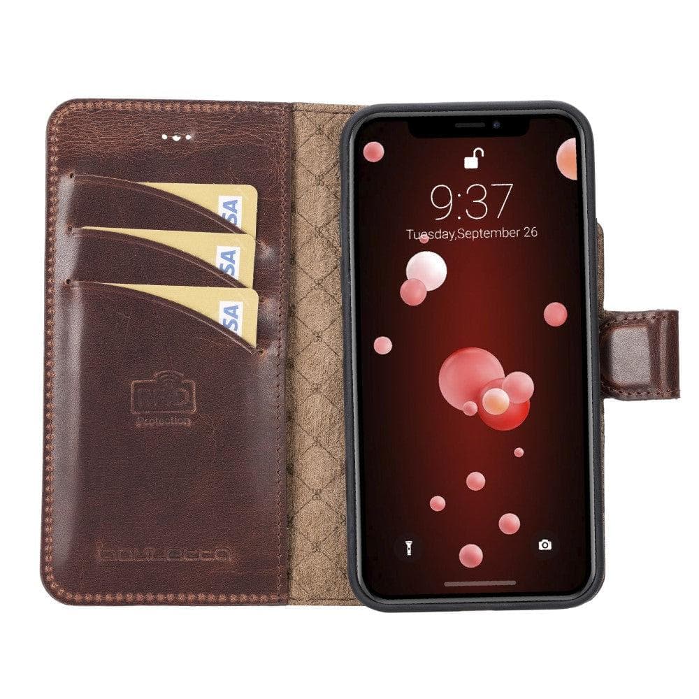 Magic iPhone X Series Detachable Genuine Leather Case / MW