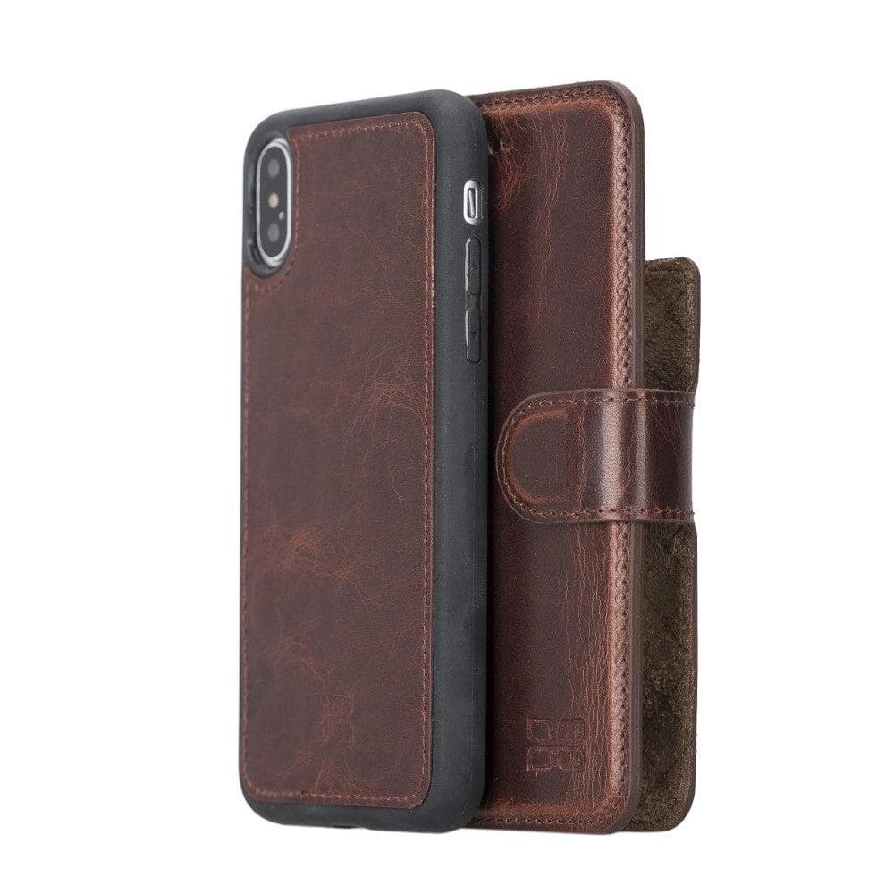 Magic iPhone X Series Detachable Genuine Leather Case / MW