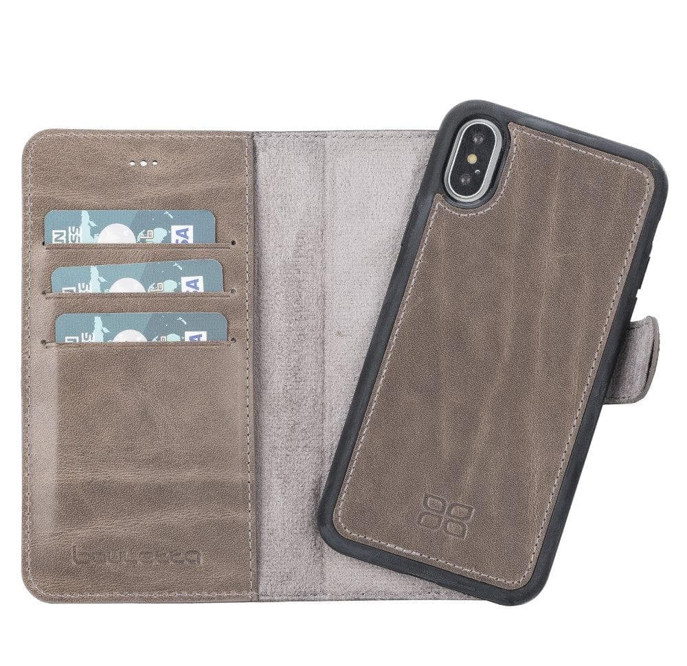 Magic iPhone X Series Detachable Genuine Leather Case / MW