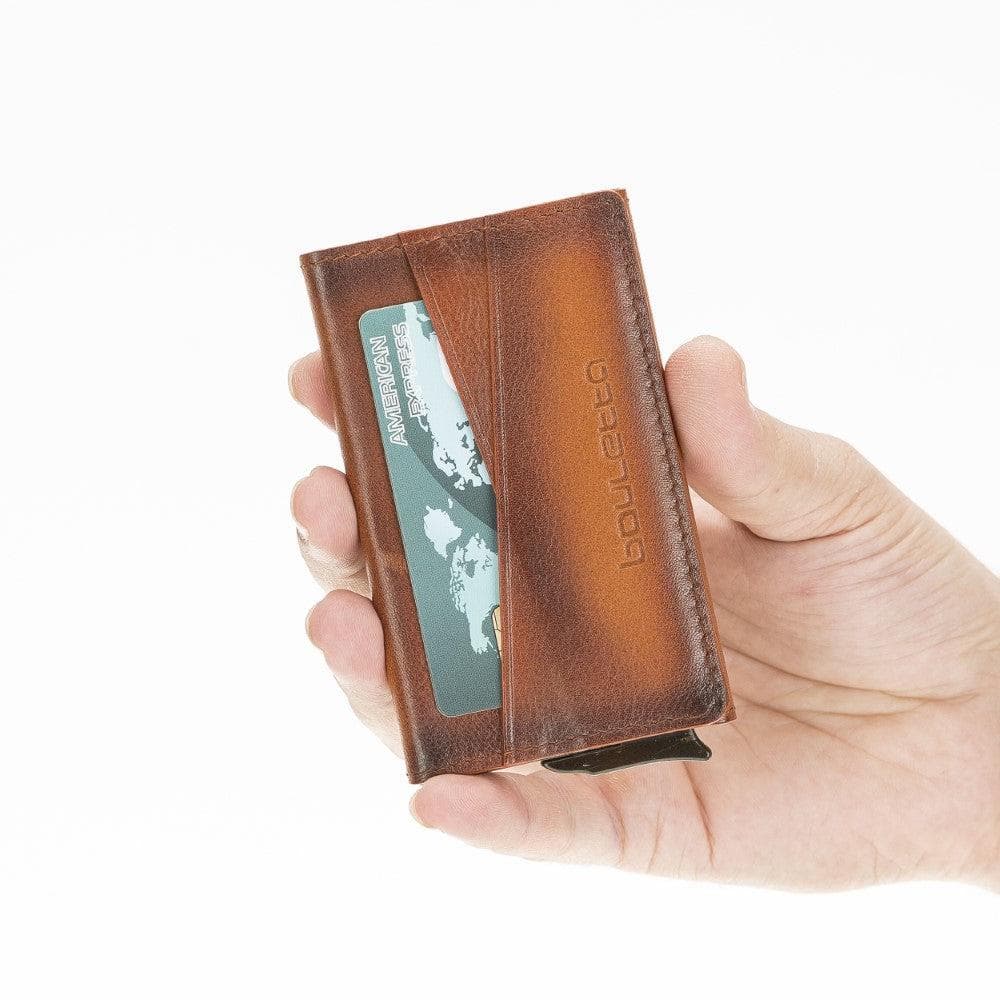 Austin Mechanical Genuine Leather Card Holder