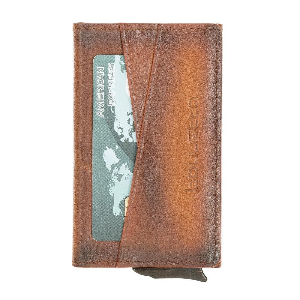 Austin Mechanical Genuine Leather Card Holder