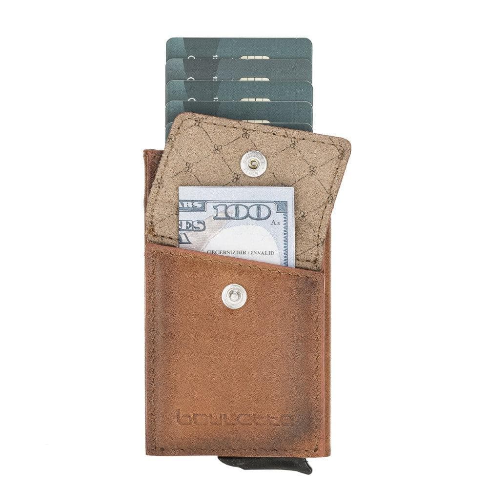 Austin Mechanical Genuine Leather Coin Card Holder