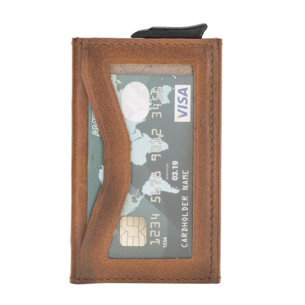 Austin Mechanical Genuine Leather Coin Card Holder