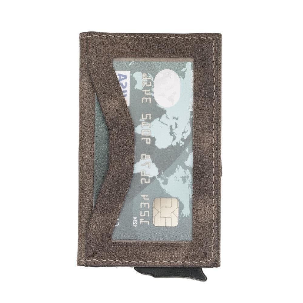 Austin Mechanical Genuine Leather Coin Card Holder