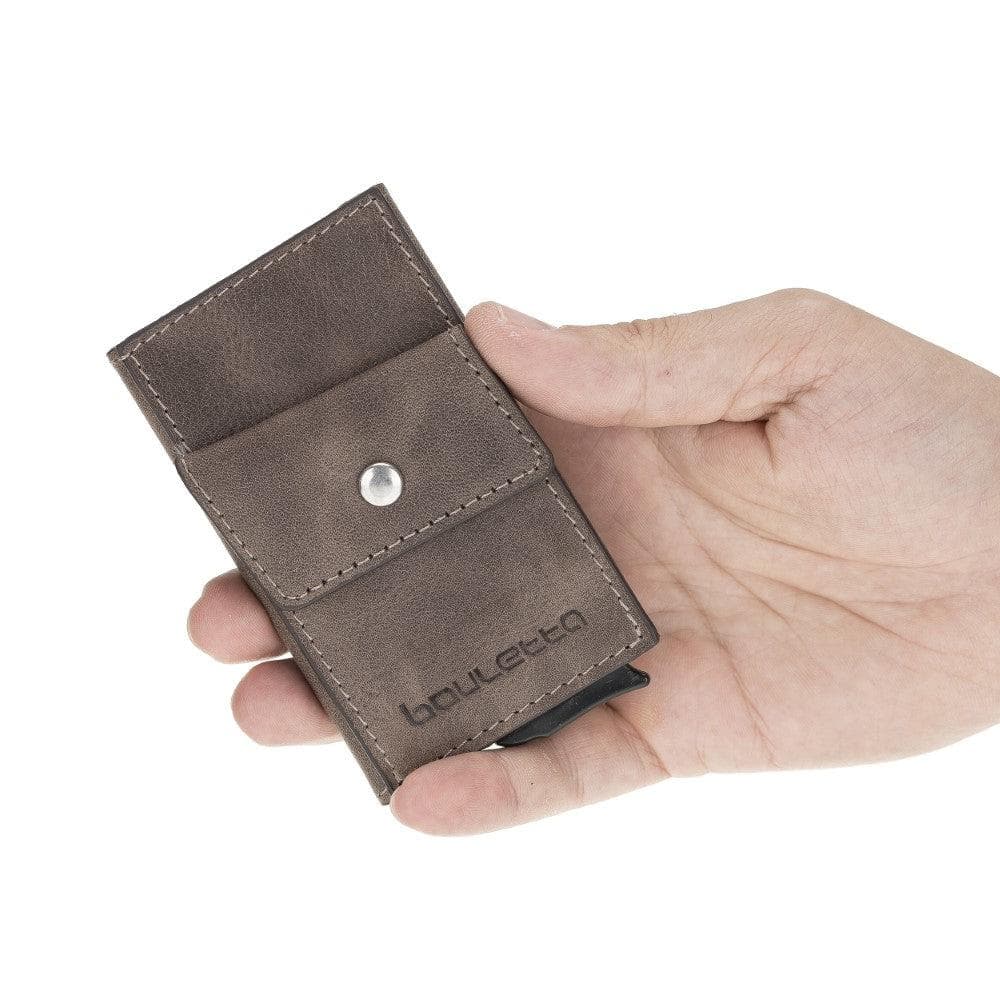 Austin Mechanical Genuine Leather Coin Card Holder