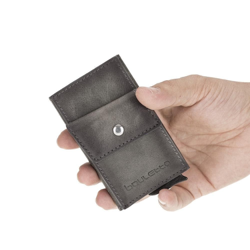 Austin Mechanical Genuine Leather Coin Card Holder