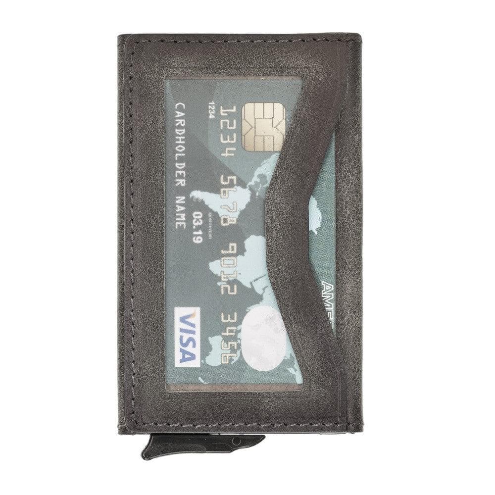 Austin Mechanical Genuine Leather Coin Card Holder