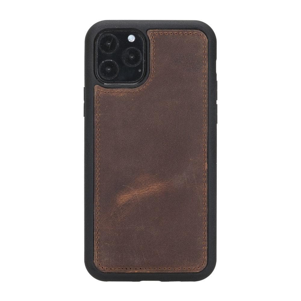 Magic iPhone 11 Series Detachable Genuine Leather Case / MW