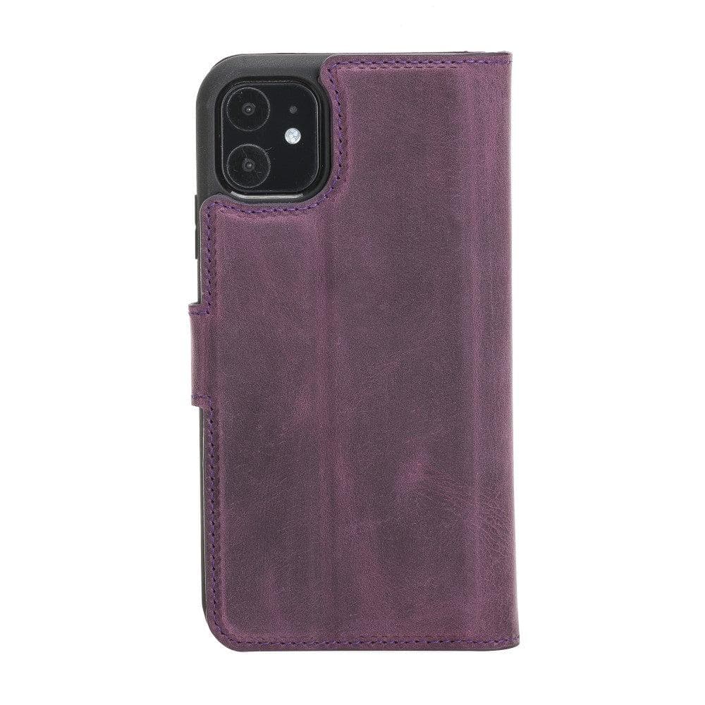 Magic iPhone 11 Series Detachable Genuine Leather Case / MW