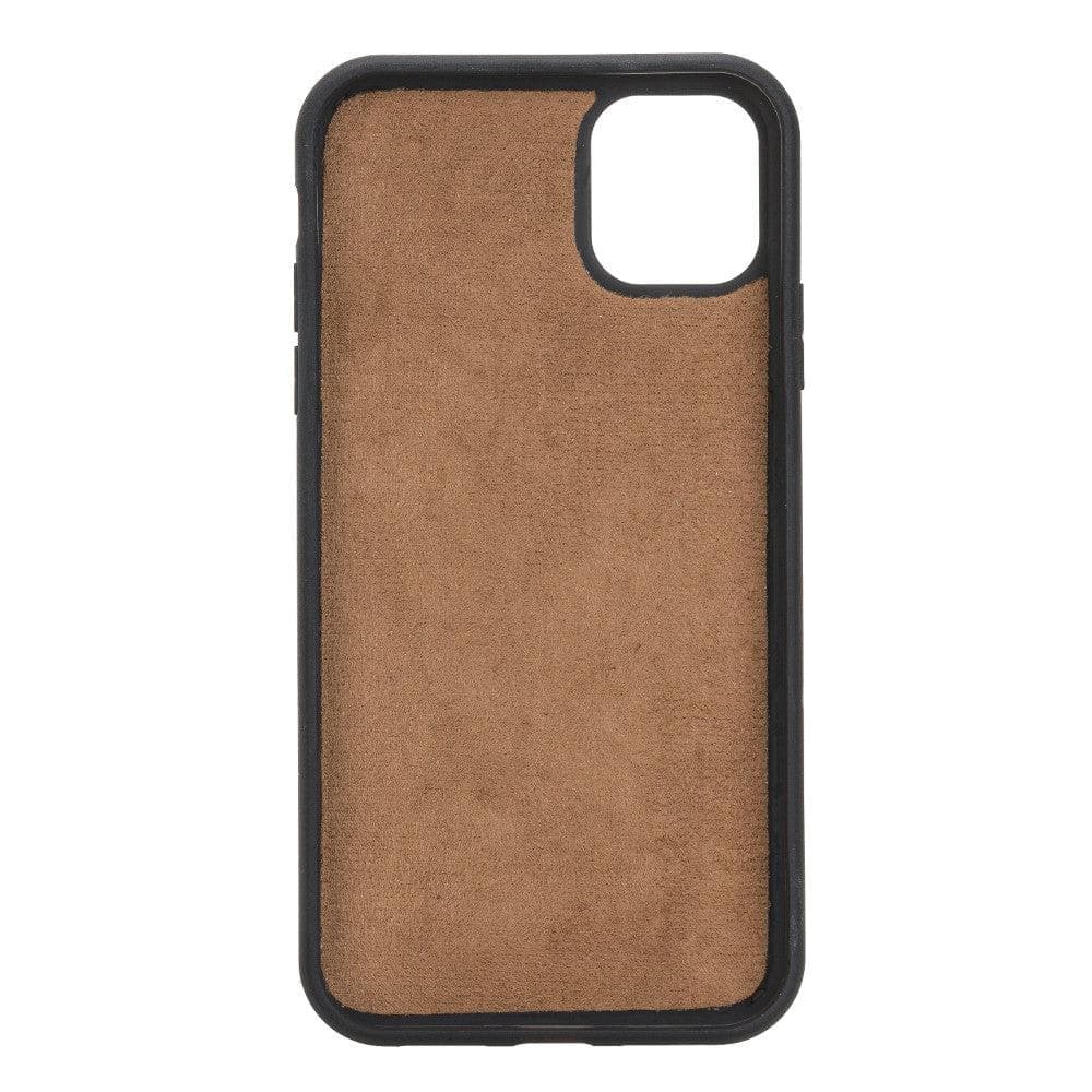 Magic iPhone 11 Series Detachable Genuine Leather Case / MW