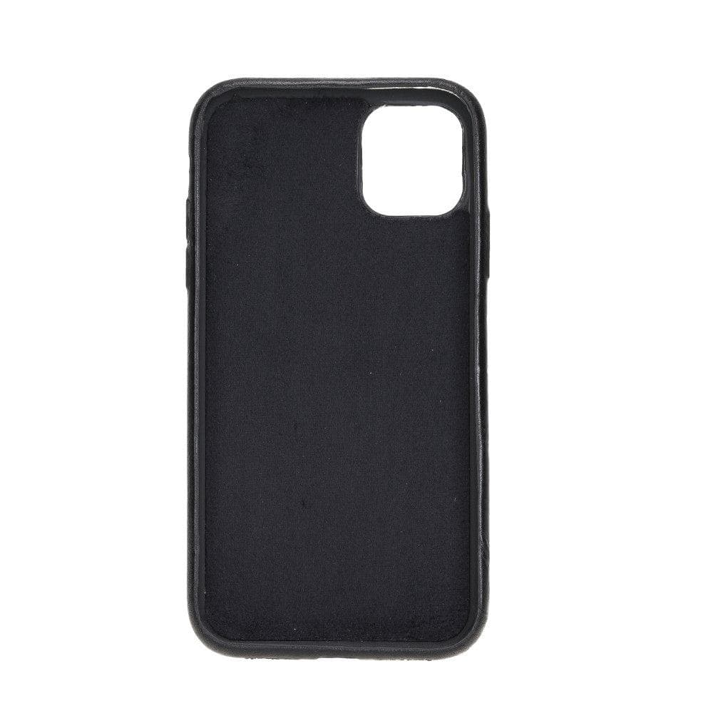 Rock Cover Stand iPhone 11 Series Genuine Leather Case / RCS