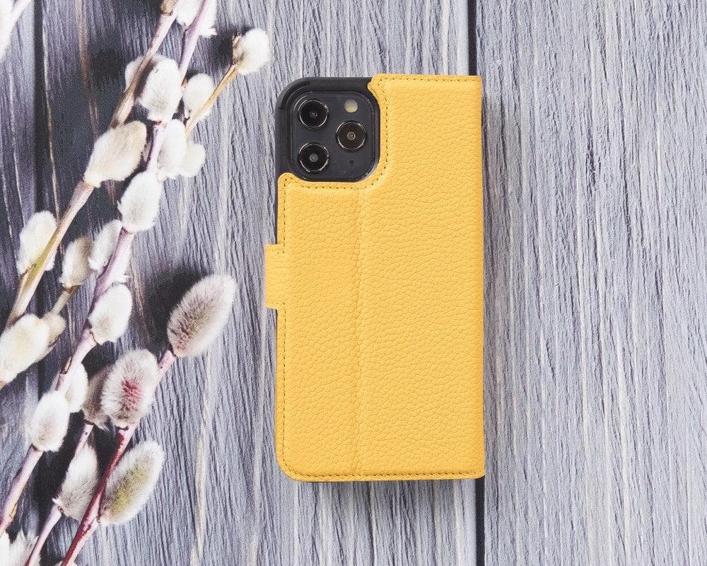 Magic iPhone 12 Series Detachable Genuine Leather Case / MW