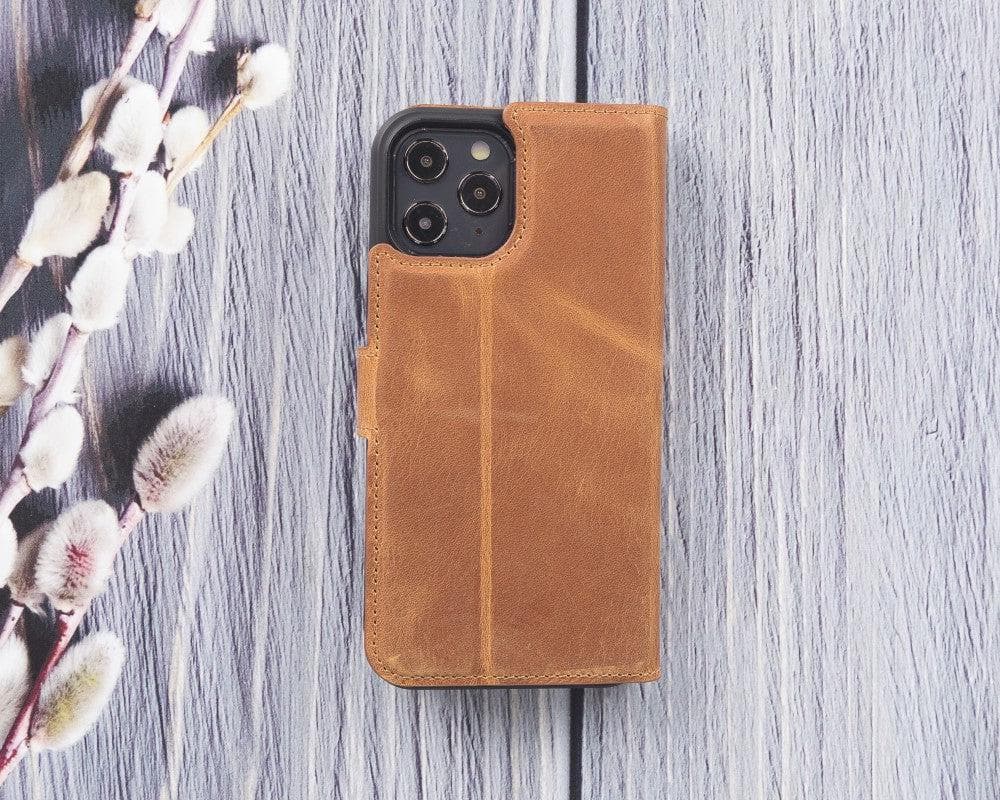 Magic iPhone 12 Series Detachable Genuine Leather Case / MW