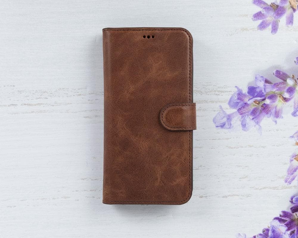 Magic iPhone 12 Series Detachable Genuine Leather Case / MW