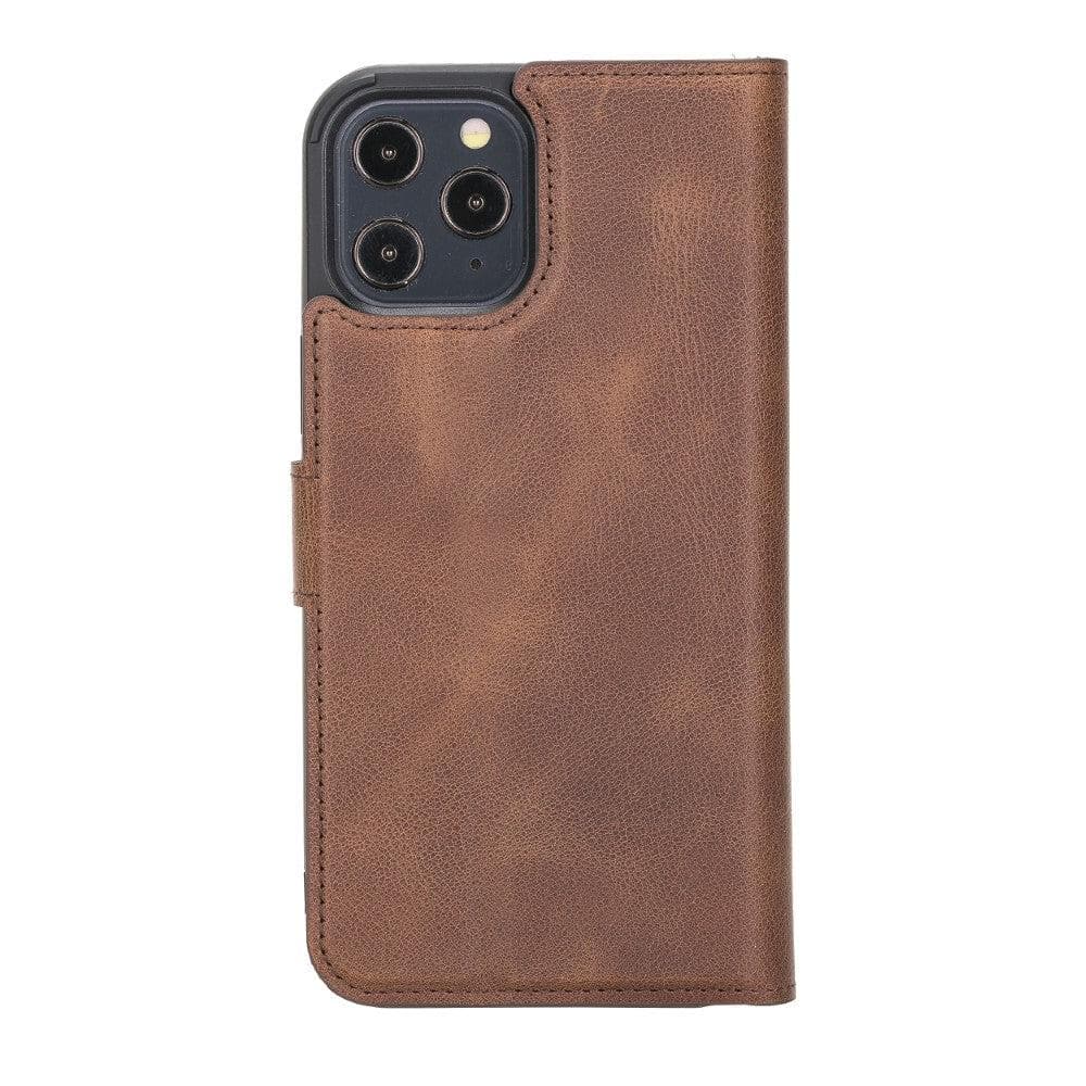 Magic iPhone 12 Series Detachable Genuine Leather Case / MW