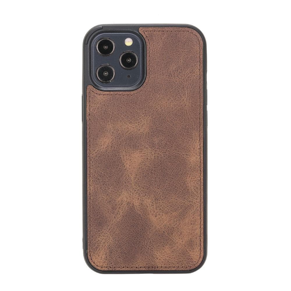 Magic iPhone 12 Series Detachable Genuine Leather Case / MW