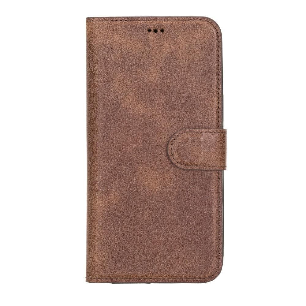 Magic iPhone 12 Series Detachable Genuine Leather Case / MW