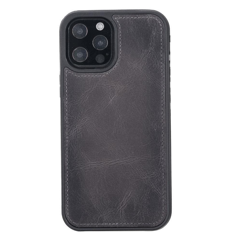 Magic iPhone 12 Series Detachable Genuine Leather Case / MW