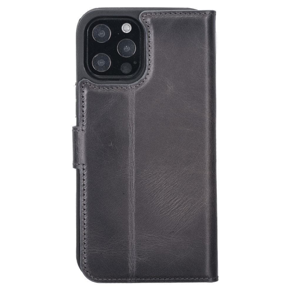 Magic iPhone 12 Series Detachable Genuine Leather Case / MW