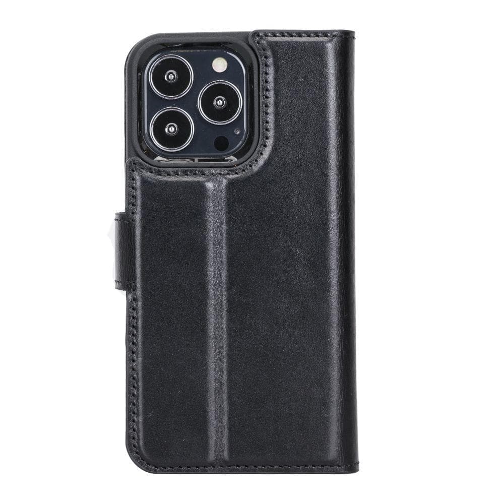 Magic iPhone 13 Series Detachable Genuine Leather Case / MW