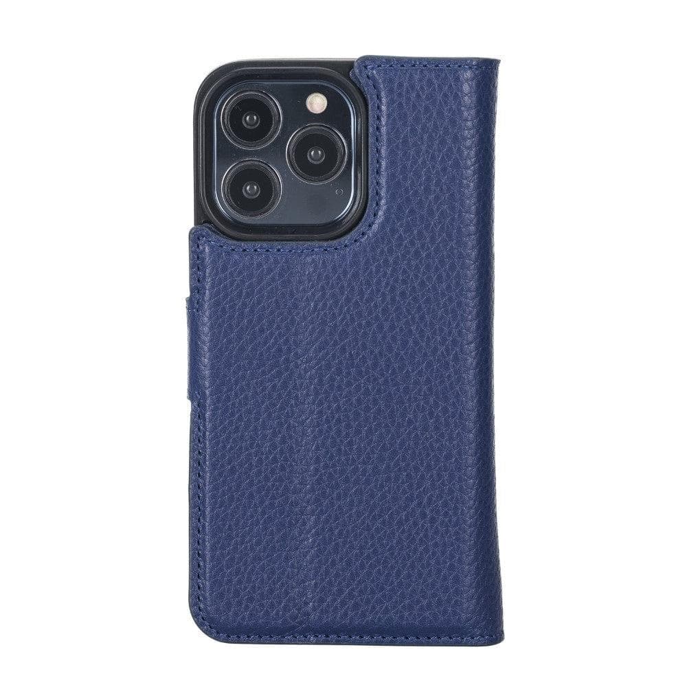 Magic iPhone 13 Series Detachable Genuine Leather Case / MW