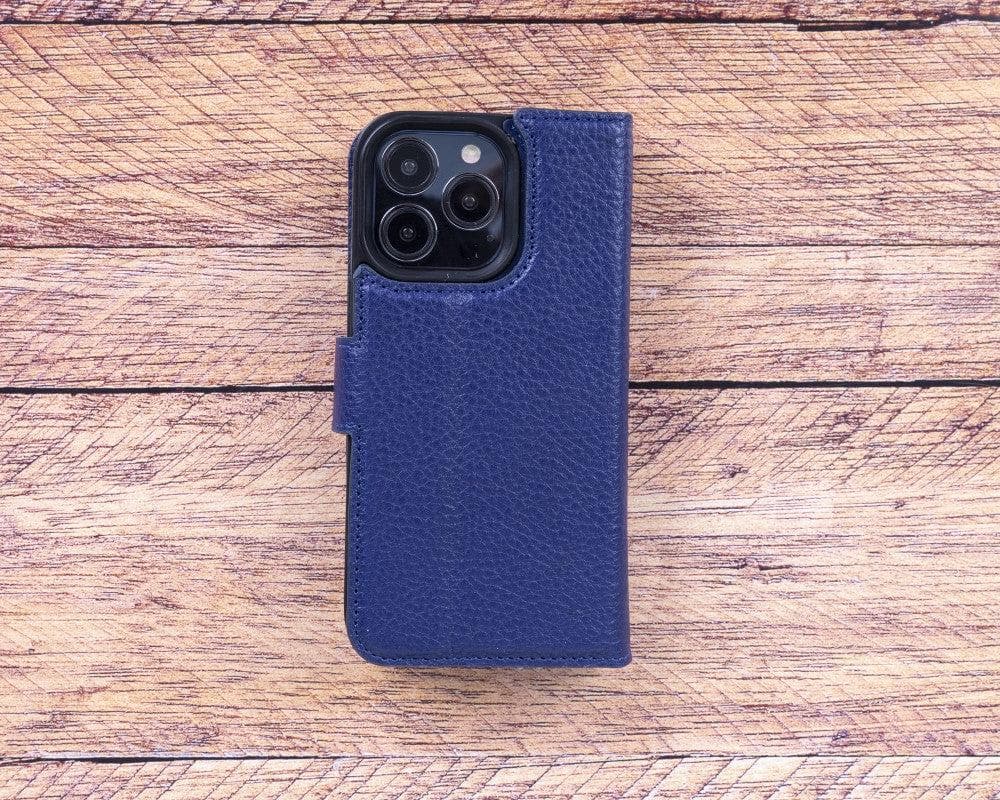 Magic iPhone 13 Series Detachable Genuine Leather Case / MW