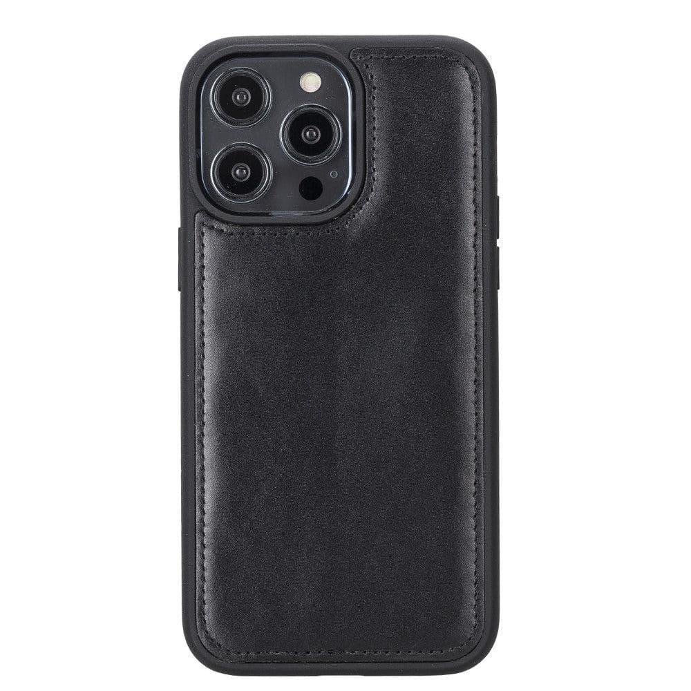 Magic iPhone 14 Series Detachable Genuine Leather Case