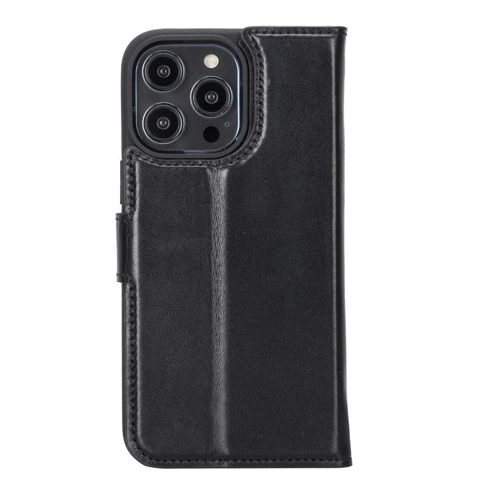 Magic iPhone 14 Series Detachable Genuine Leather Case