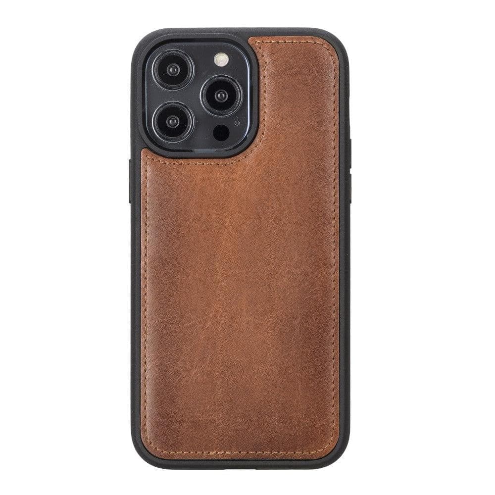 Magic iPhone 14 Series Detachable Genuine Leather Case