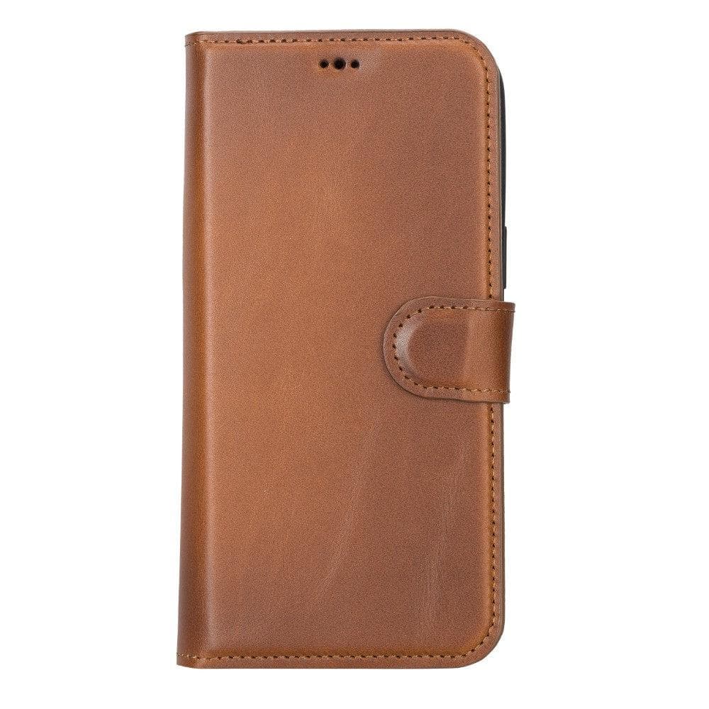 Magic iPhone 14 Series Detachable Genuine Leather Case